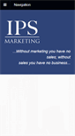 Mobile Screenshot of ipsmarketing.co.uk